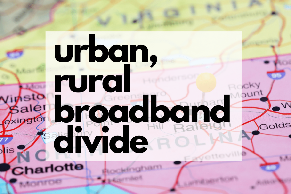 Plan travels for the urban-rural internet divide