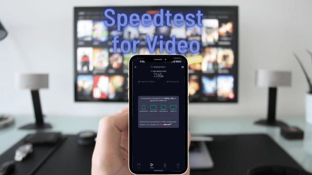 Speedtest Your Video Broadband on Android OOKLA App