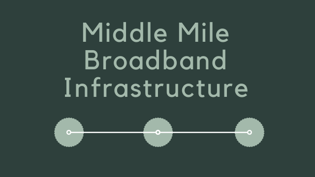 Middle Mile Broadband Infrastructure