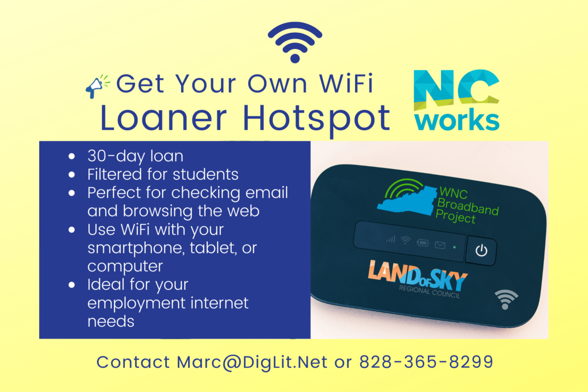 NCWorks Hotspot Loaner