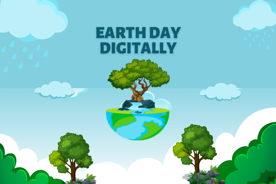 Earth day - digitally